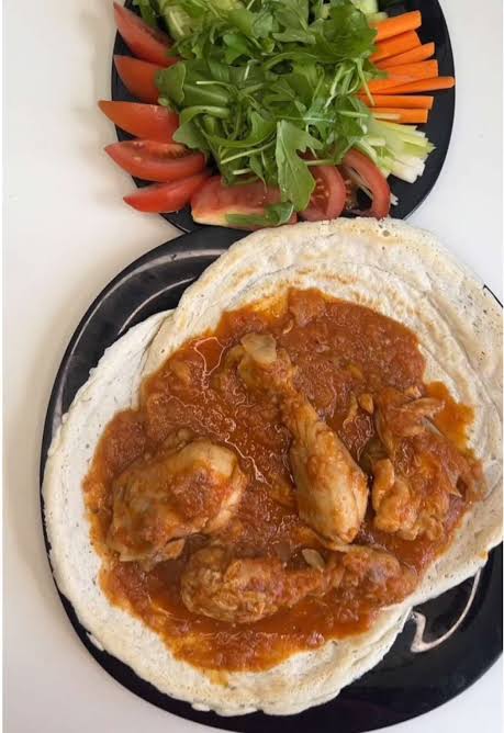 Gurrasa With Chicken Stew
