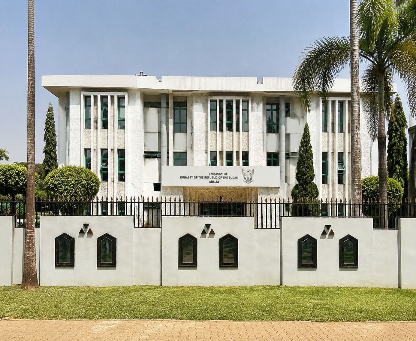 The Embassy of the Republic of the Sudan chancery building, Abuja
